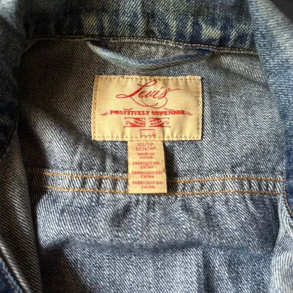 Levi’s XS Blue Original Trucker Jean Jacket - Picture 5 of 8